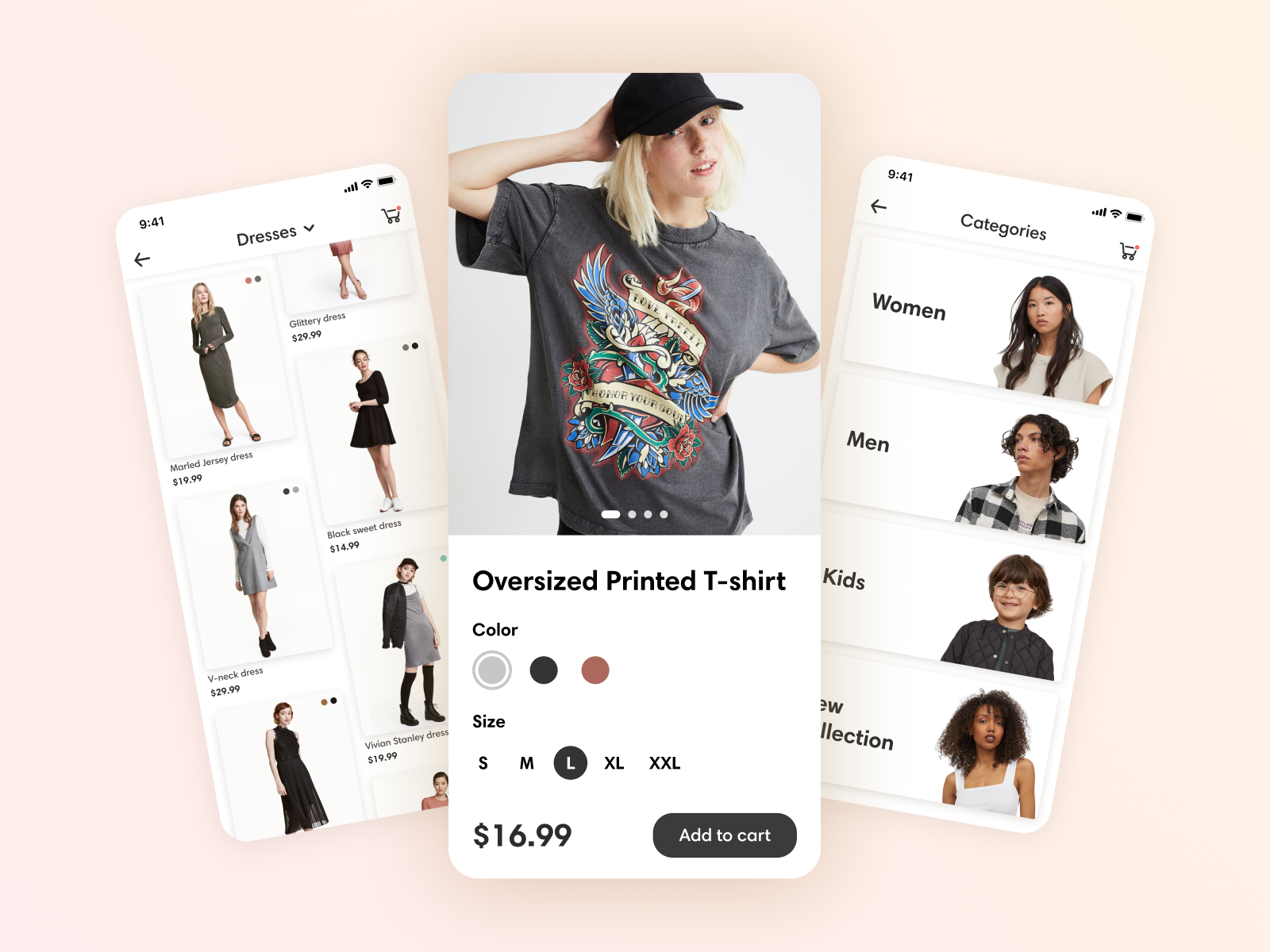 Fashion E-commerce Mobile App | UI/UX Design